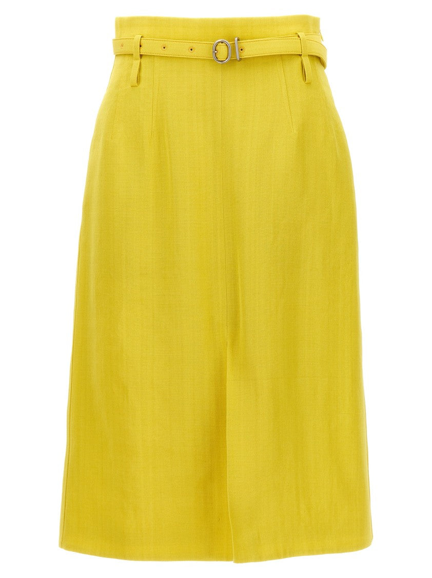 Jil Sander 66' Skirt With Matching Belt