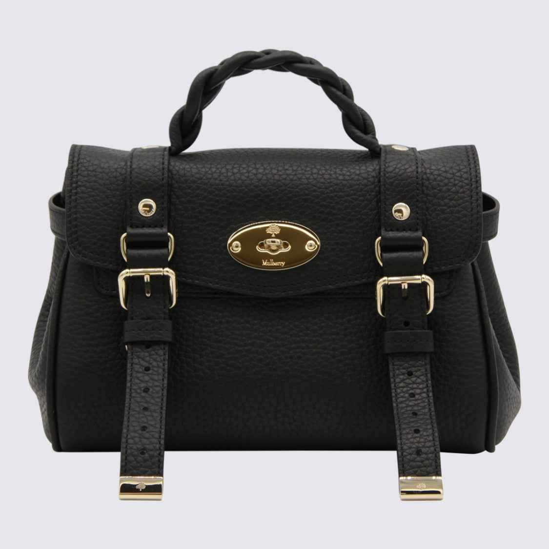 Mulberry Mini Alexa Heavy Grain Top Handle Bag