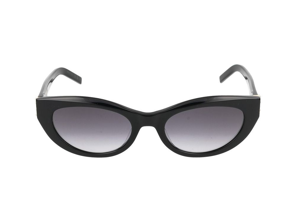 Saint Laurent Black Bold Cat-Eye Sunglasses