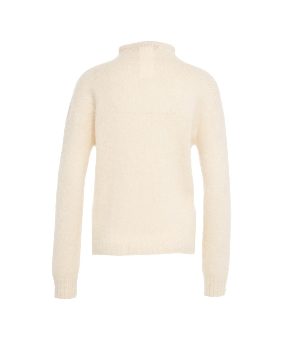 Max Mara High Collar Cashmere Blend Max Mara Sweater