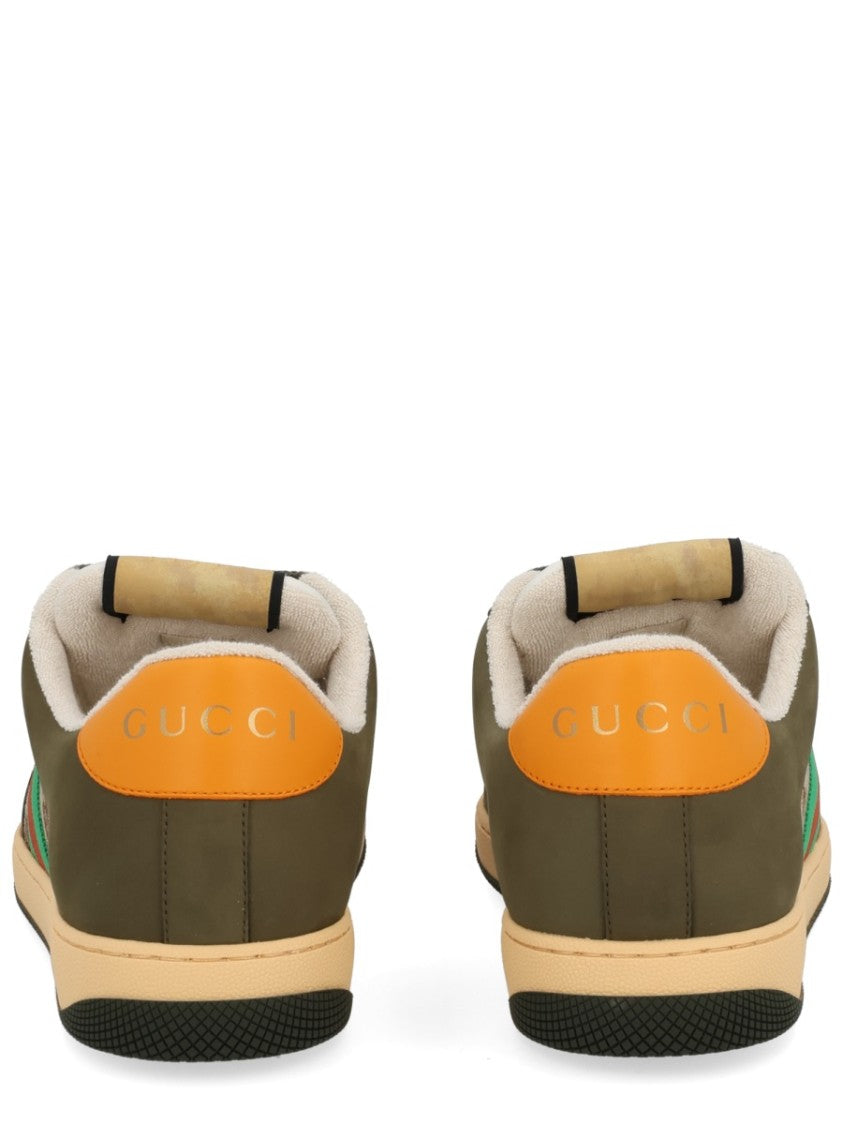 Gucci Screener Gg Monogram Low-Top Sneakers