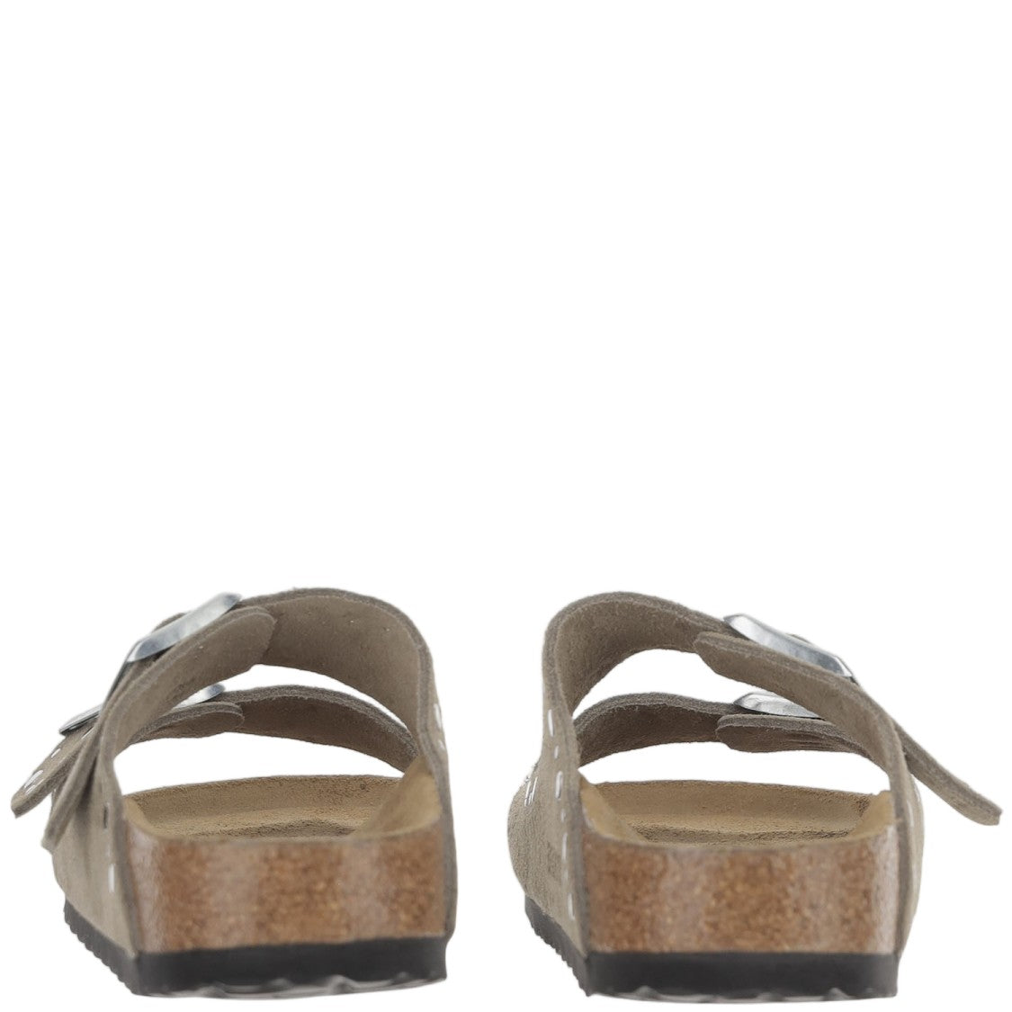 Birkenstock Arizona Rivet Sandals With Suede Upper And Adjustable Straps