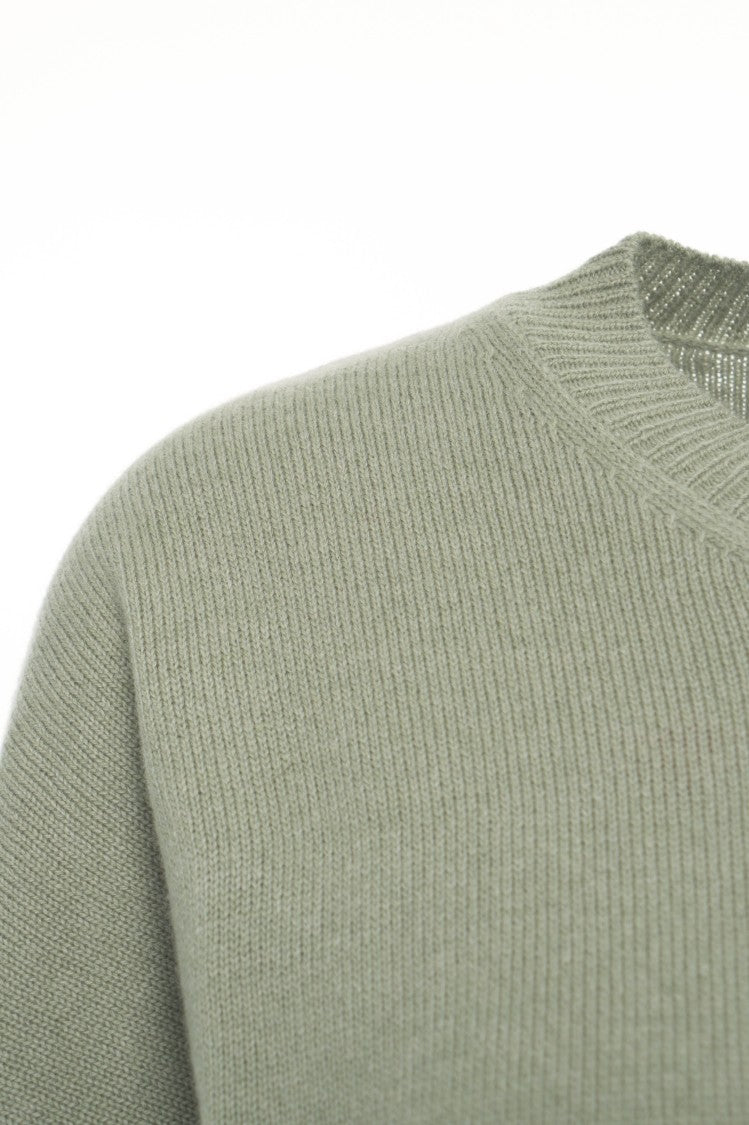 Grifoni Fine-Knit Pullover With Classic Round Neckline