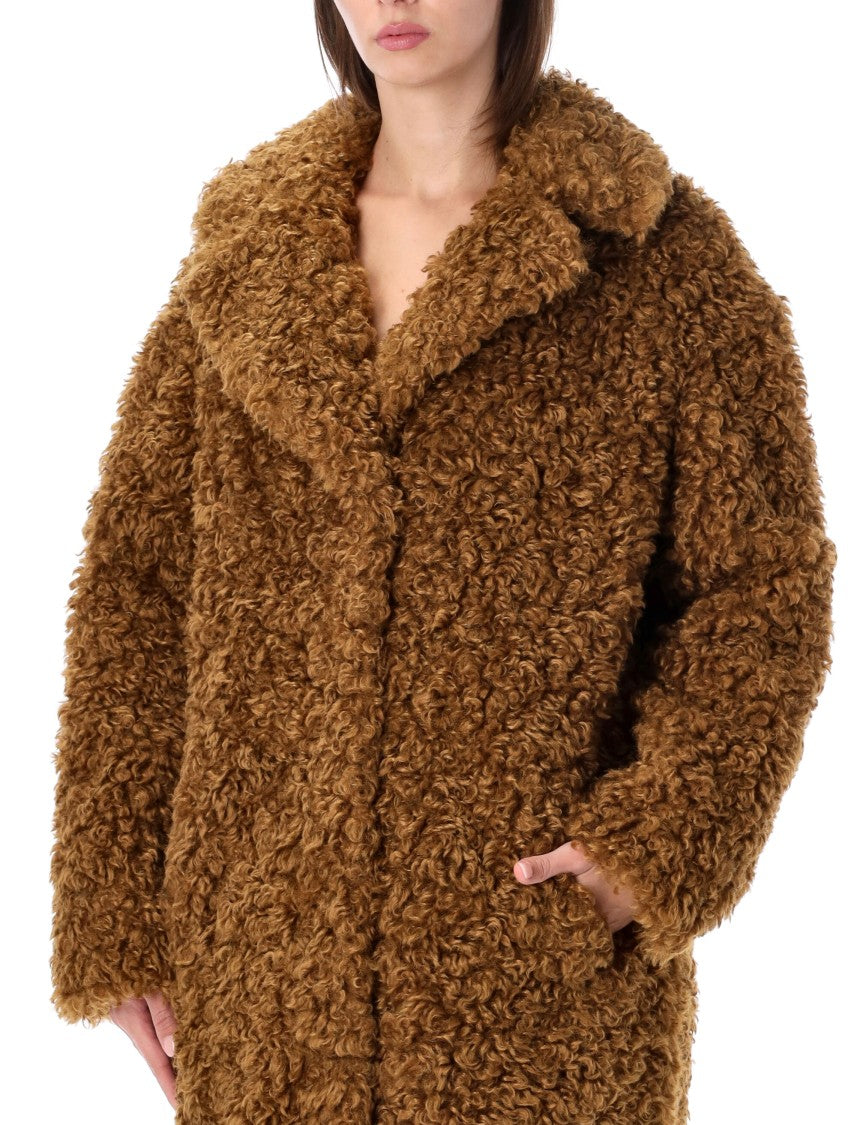 Stand Studio Camille Cocoon Textured Coat