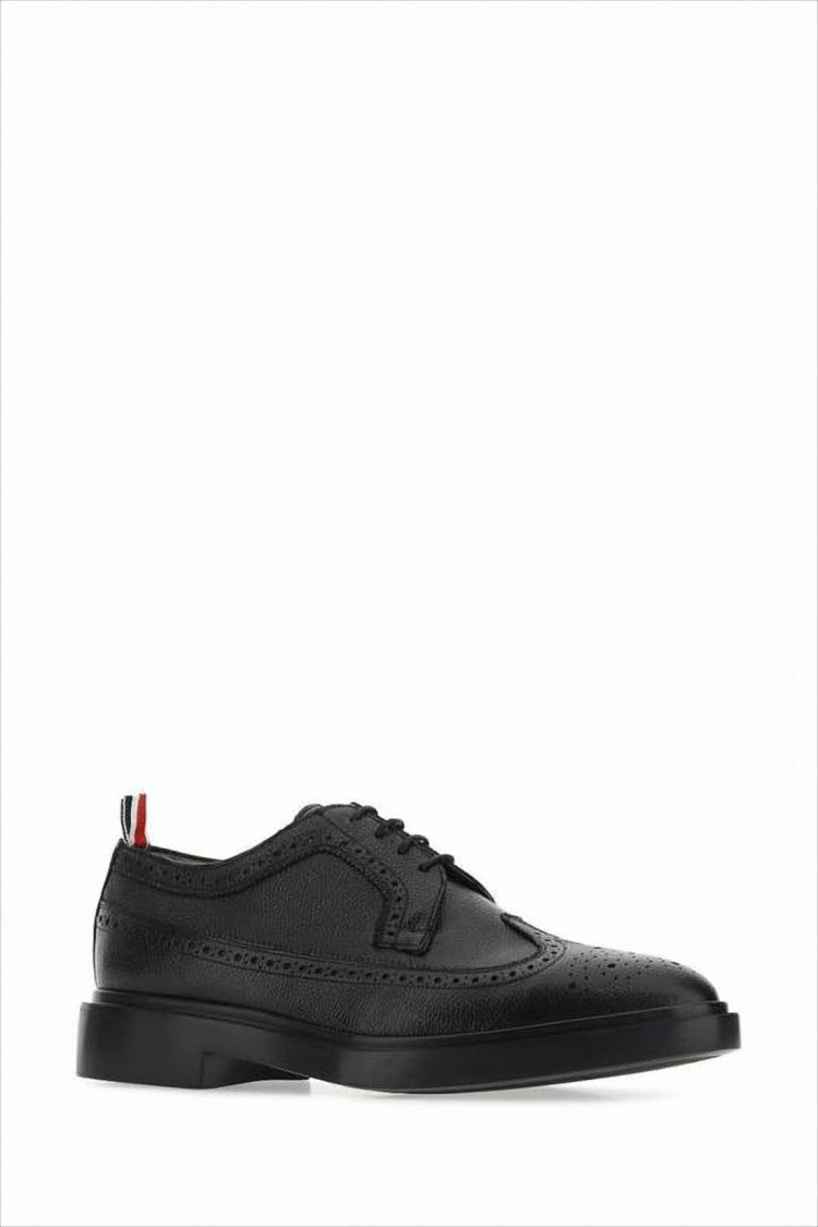 Thom Browne Longwing Brogue Dress Shoes With Tri-Color Tab
