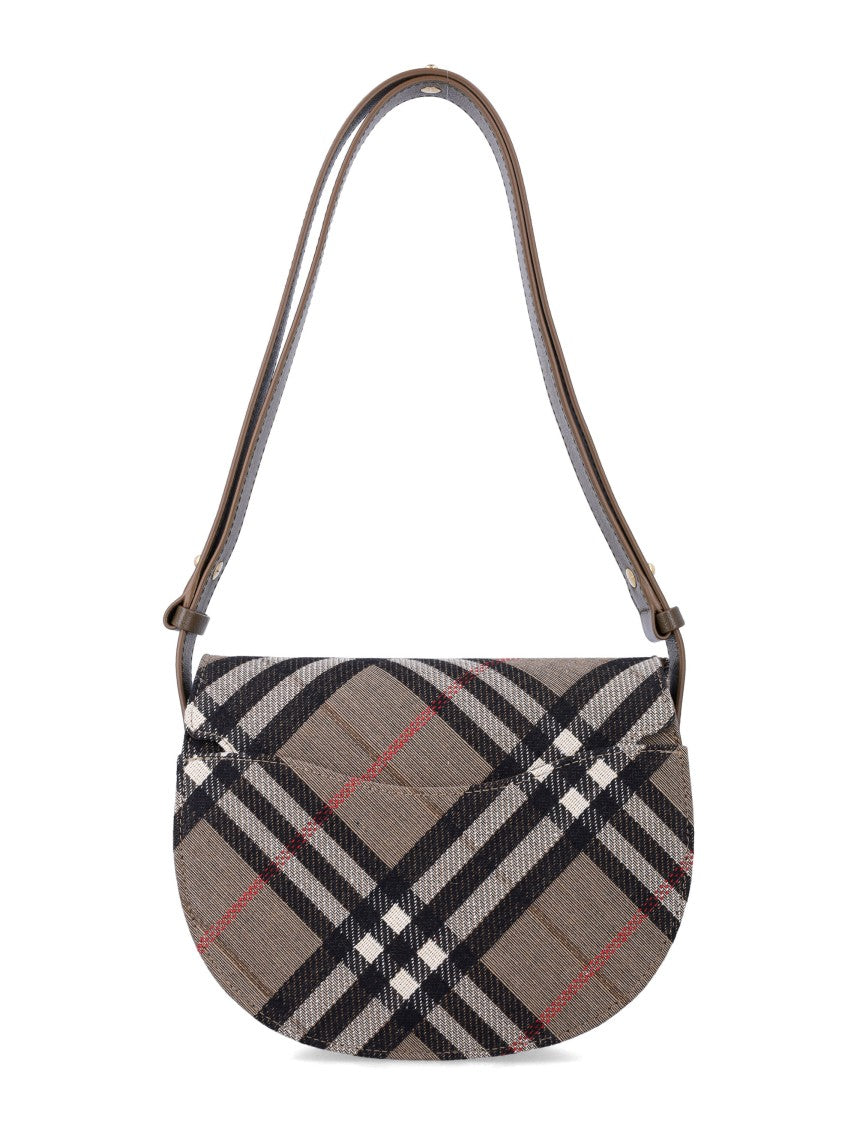 Burberry London Small Bridle Check Jacquard Bag