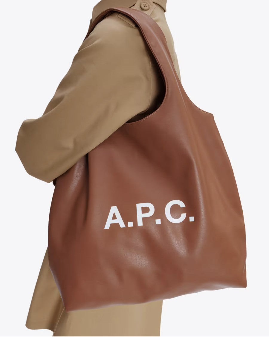 A.P.C. Recycled Leather-Like Tote With Internal Pocket