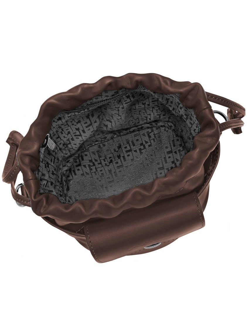 Longchamp Brown Le Pliage Xtra Square Crossbody Bag