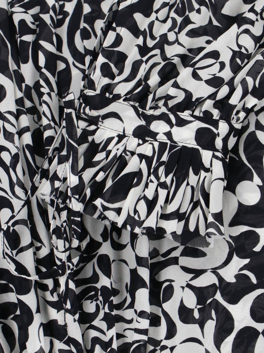 Dries Van Noten Tailored Black Shirt With Structured Collar And Button-Down Front