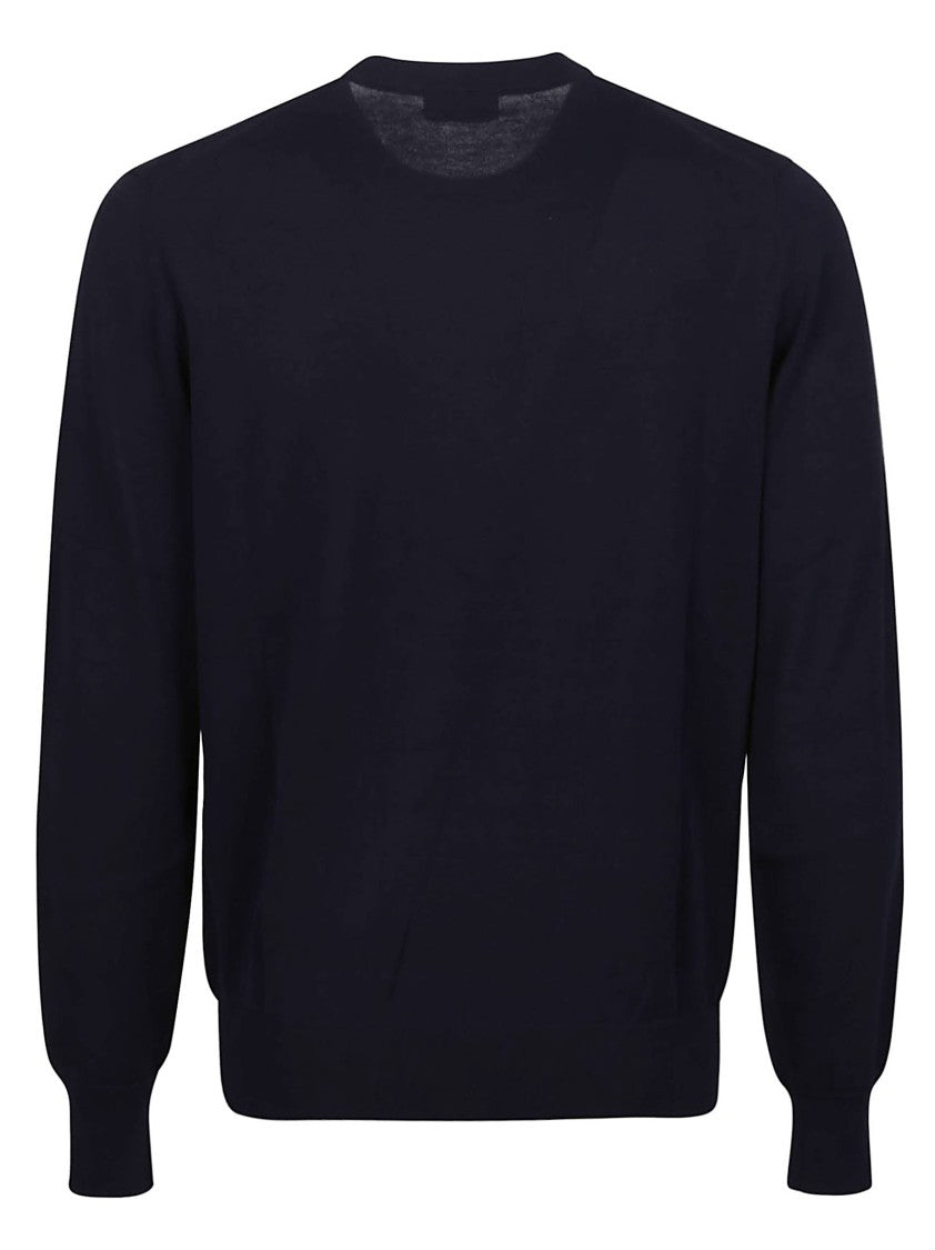 Ballantyne Classic Black Long Sleeve Sweater