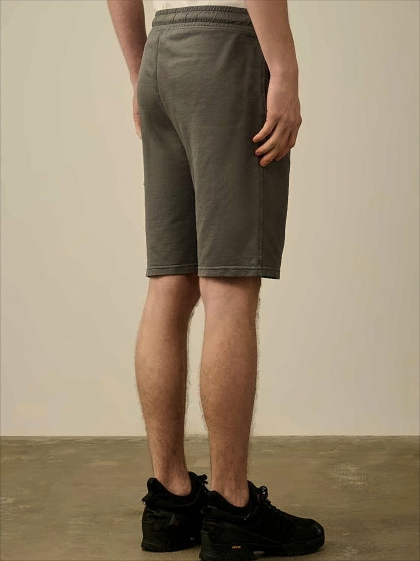 C.P. Company Relaxed Fit Cargo Shorts With Elastic Waistband