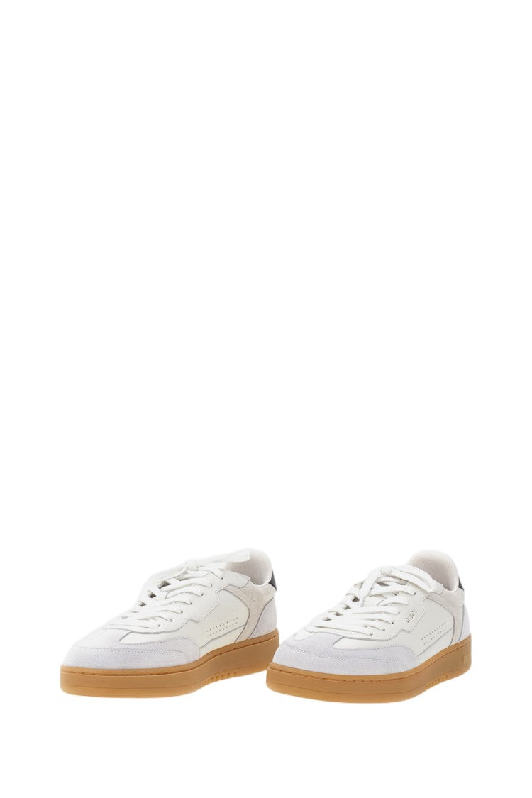 Axel Arigato Low-Top Sneaker With Perforated Side Panels And Gold-Accent Logo