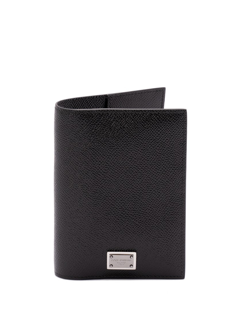 Dolce & Gabbana Calf Leather Passport Holder