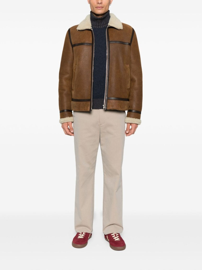 Vengera Blue Turtleneck Sweater With Textured Knit