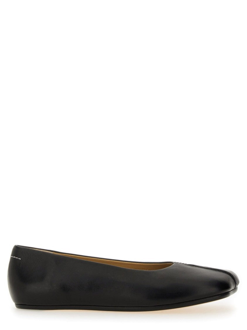 Mm6 By Maison Margiela Leather Ballerina