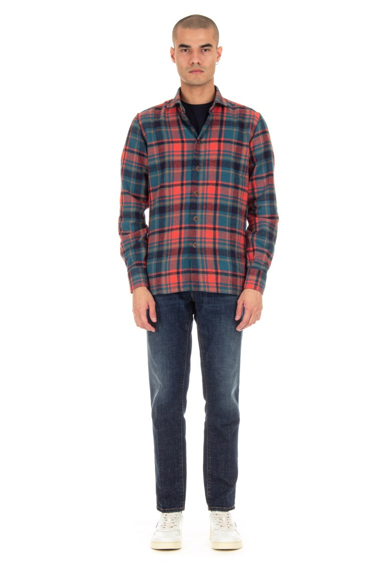 Borriello Check Flannel Overshirt