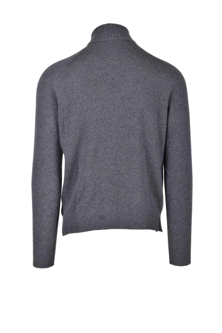 Ma Ry Ya Grey Merino Wool Cashmere Men Sweater