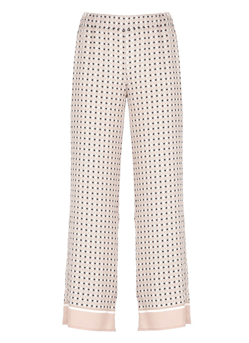 Kangra Pink Cashmere Viscose Pants