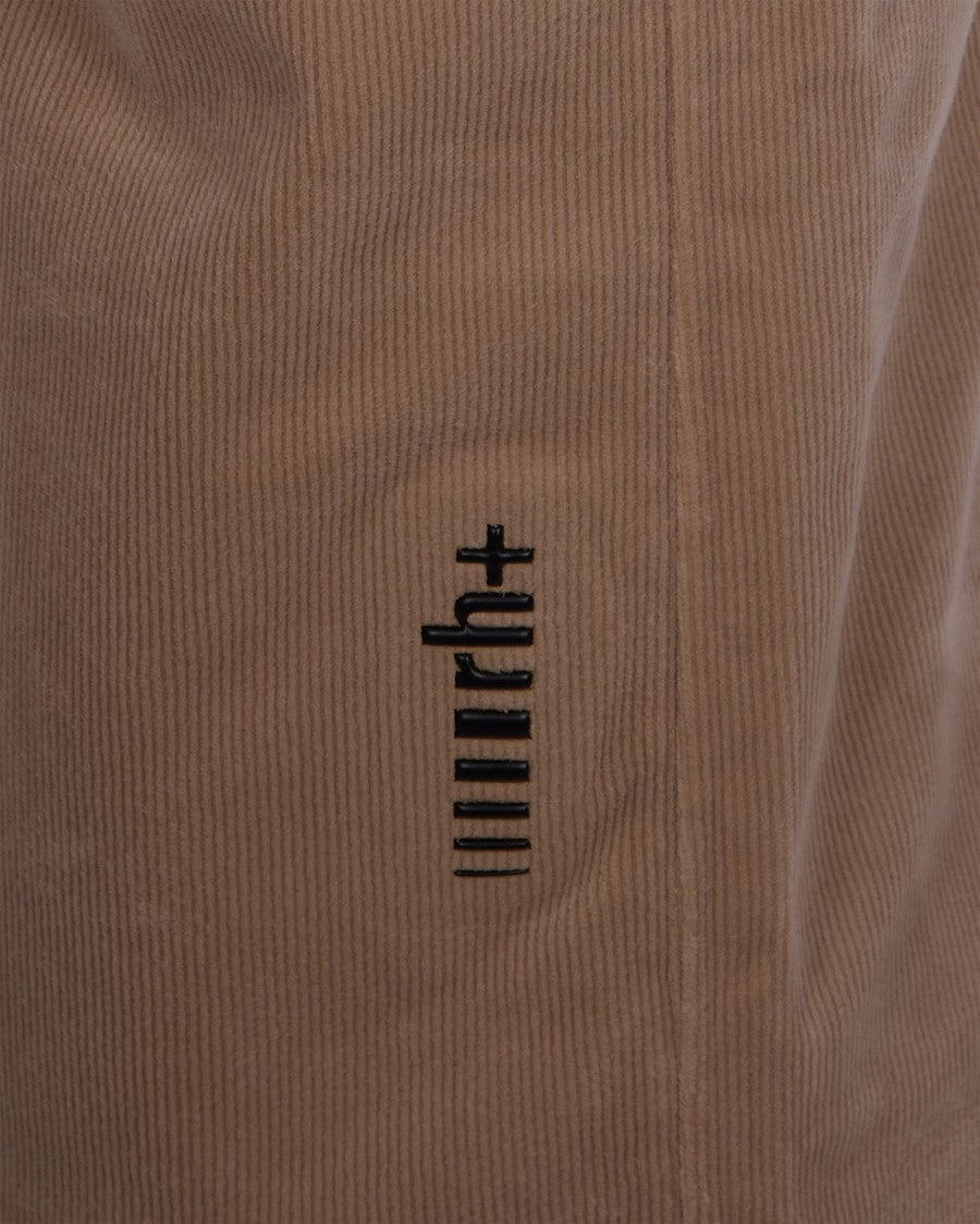Rh+ Velvet Pants With Elastic Waistband