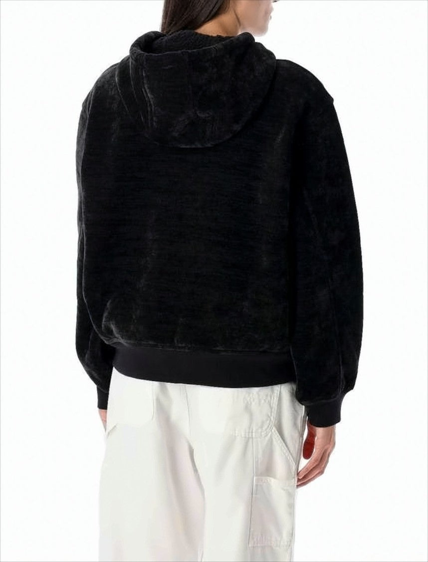 Carhartt Wip Textured Zip-Up Jacket With Attached Hood