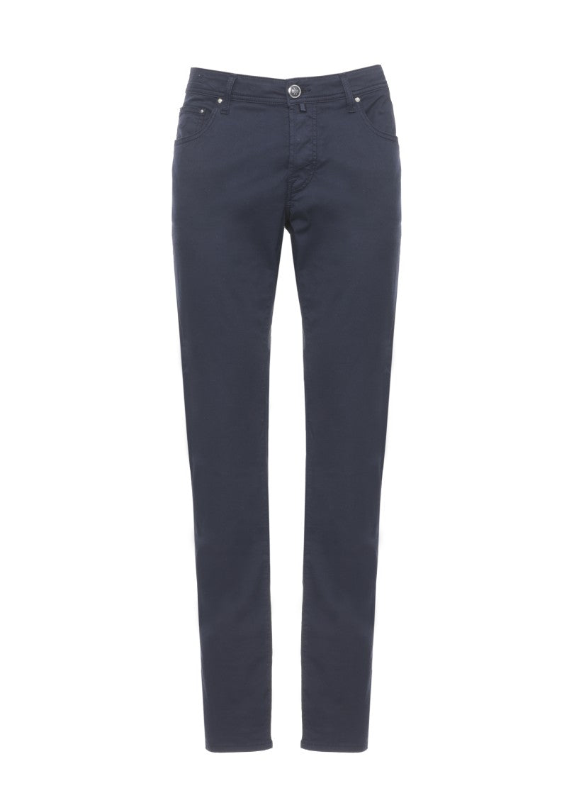 Jacob Cohen Blue Nick Slim Cotton Pants