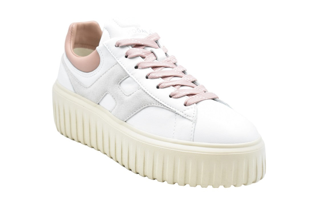 Hogan Low-Top Sneakers With Cream Sole