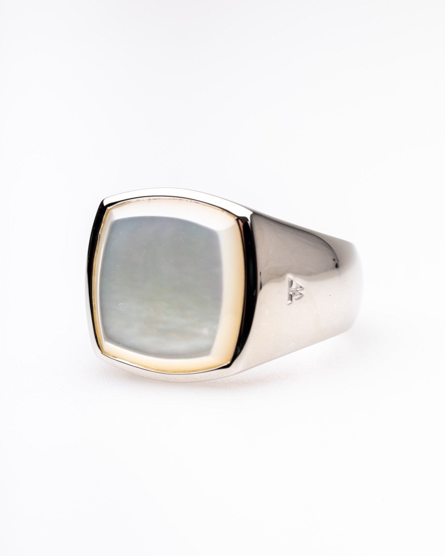 Tom Wood Cushion White Mop