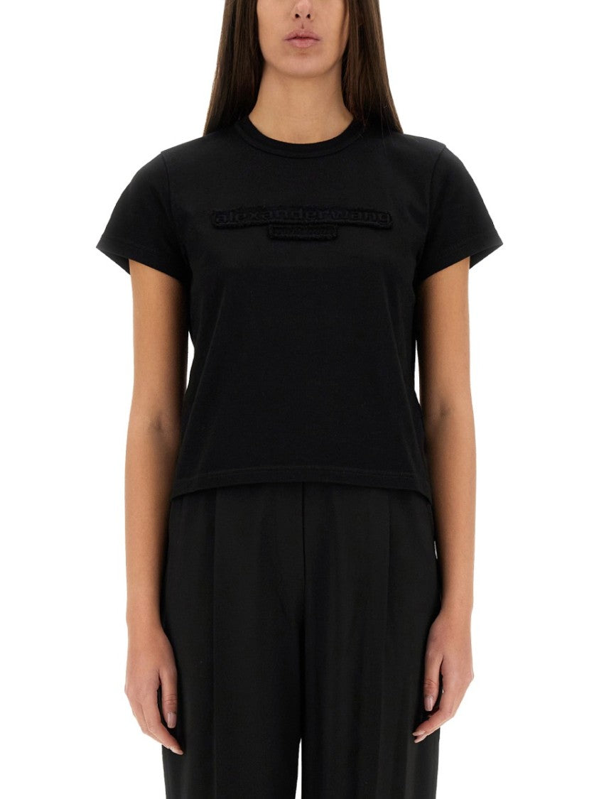 Alexander Wang Embossed Logo T-Shirt