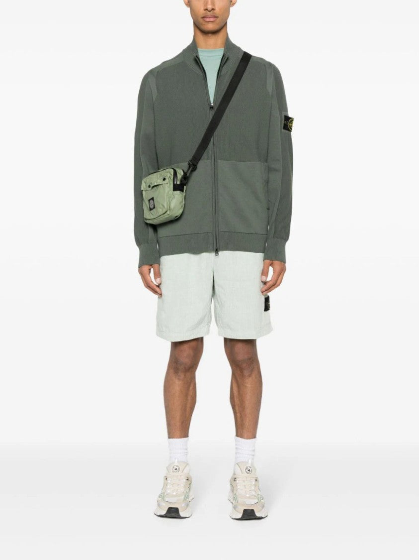 Stone Island Compasse-Badge Knitted Cardigan