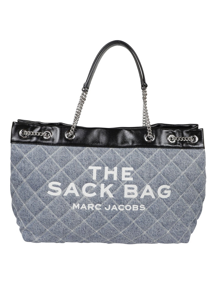 Marc Jacobs Quilted Bag With Black Leather Trim