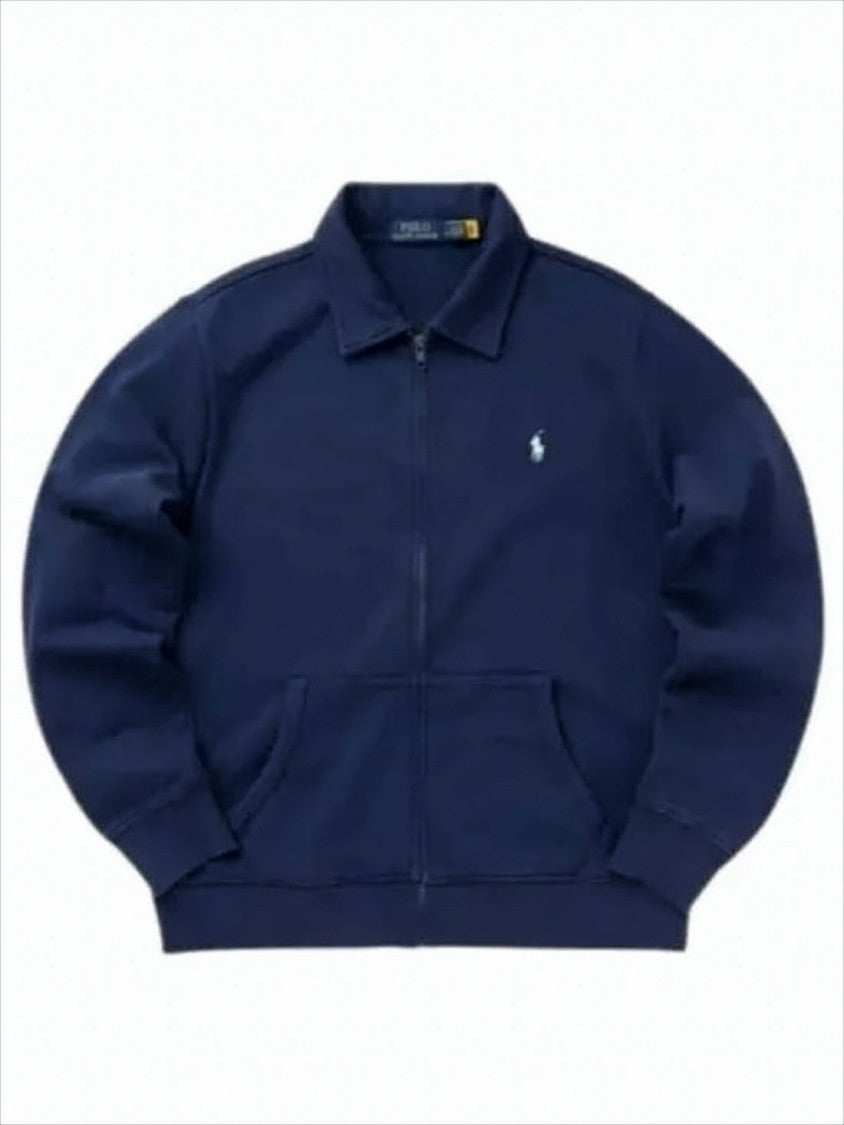 Polo Ralph Lauren Classic Zip-Up Jacket With Relaxed Fit And Functional Pockets