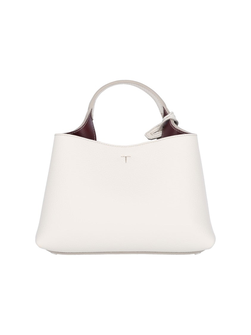Tod's Micro Logo Bag – White