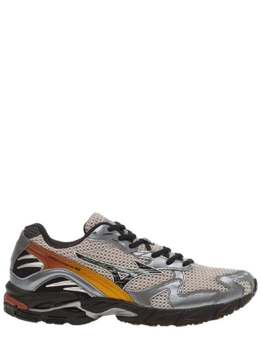 Mizuno Breathable Wave Rider Sneakers With Dynamic Color Accents