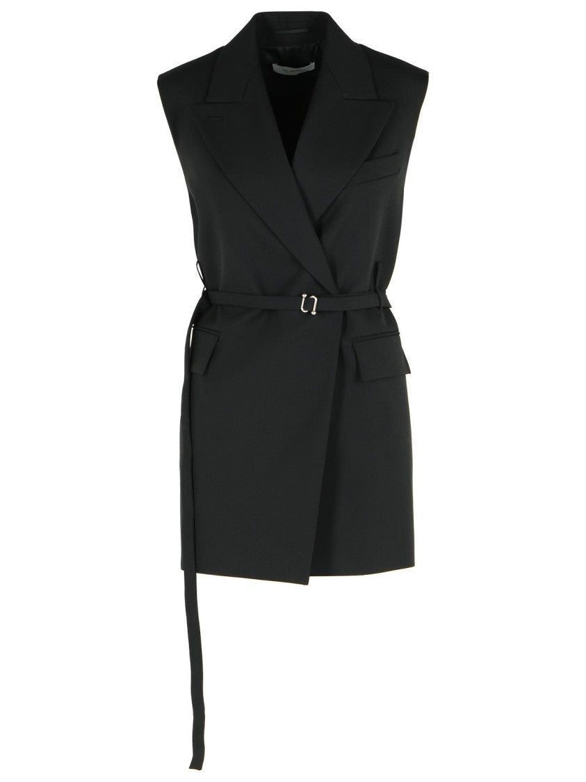 Sportmax Ciurma' Black Virgin Wool Blazer