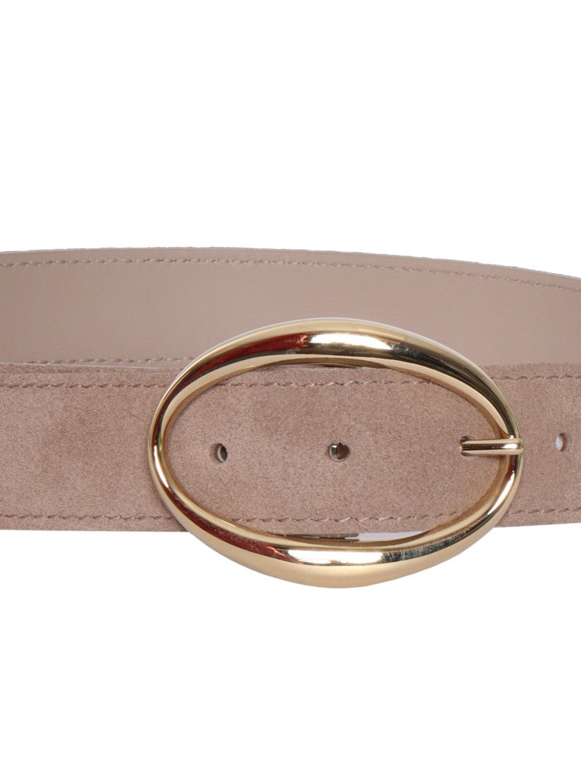 Claudio Orciani Peach Double Suede Belt