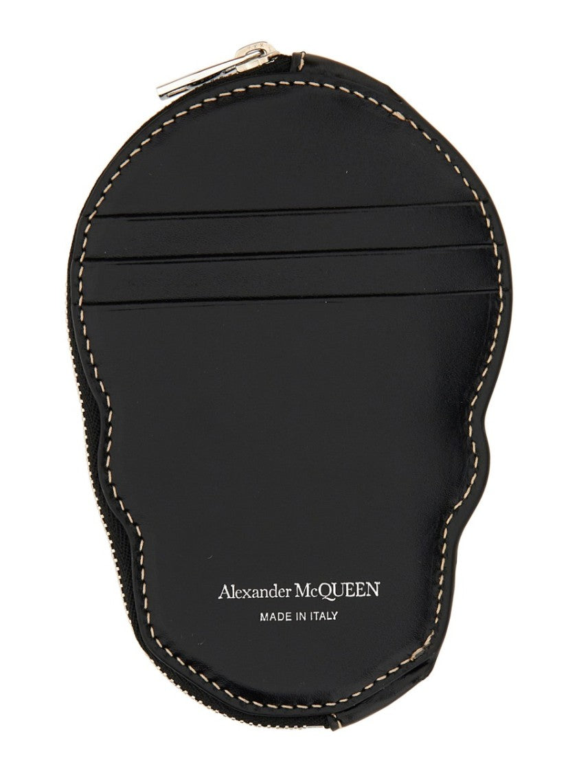 Alexander Mcqueen Skull Card Holder