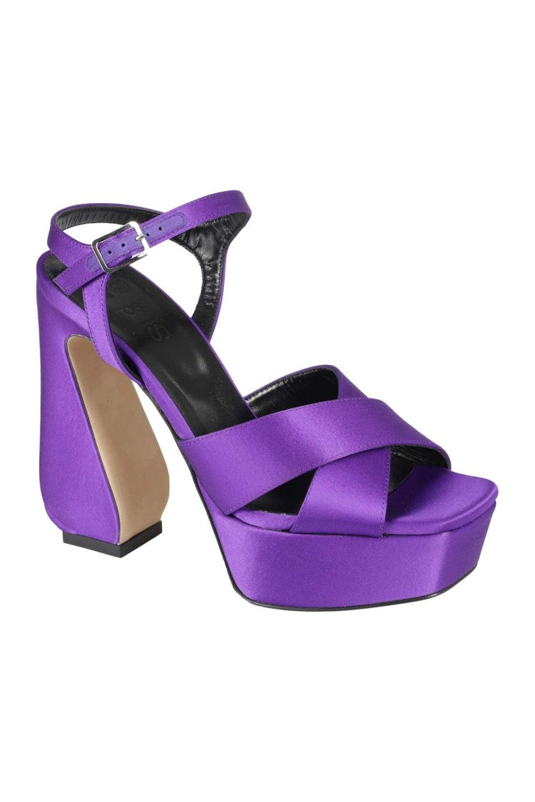 Si Rossi Square Toe High-Heeled Sandal