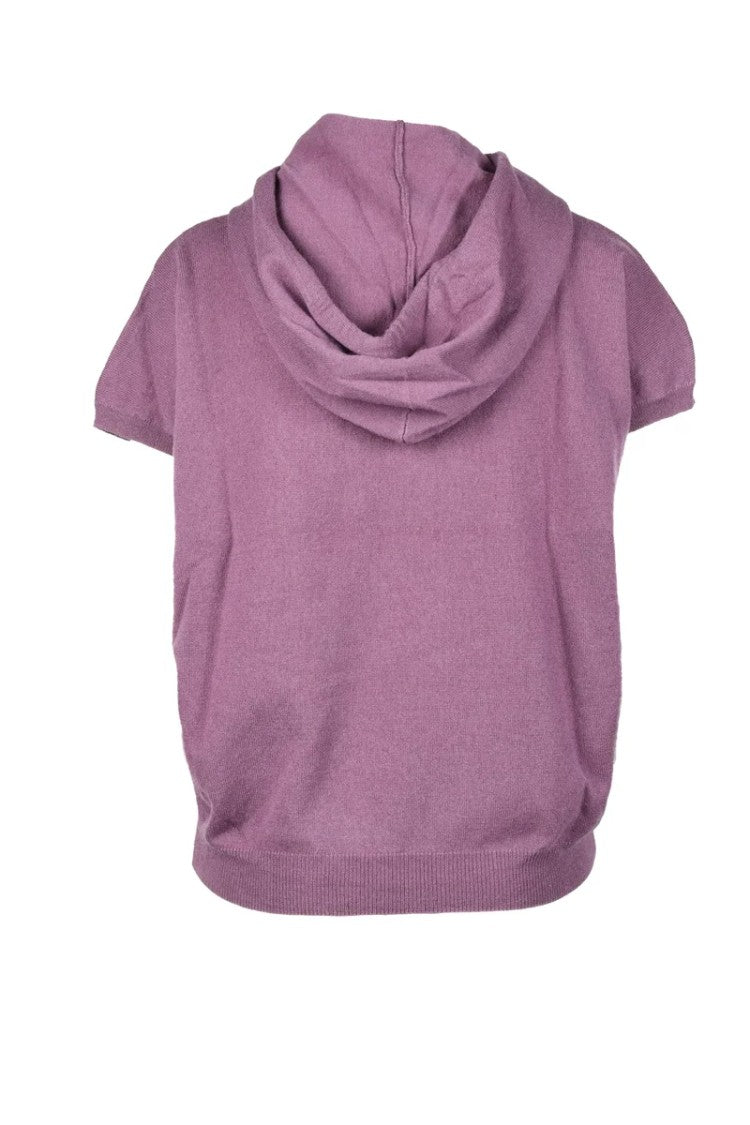 Homeward Clothes Purple Mohair And Cashmere Sweater