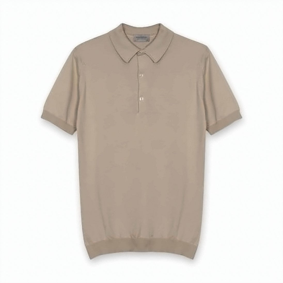 John Smedley Short-Sleeve Polo Shirt With Classic Collar