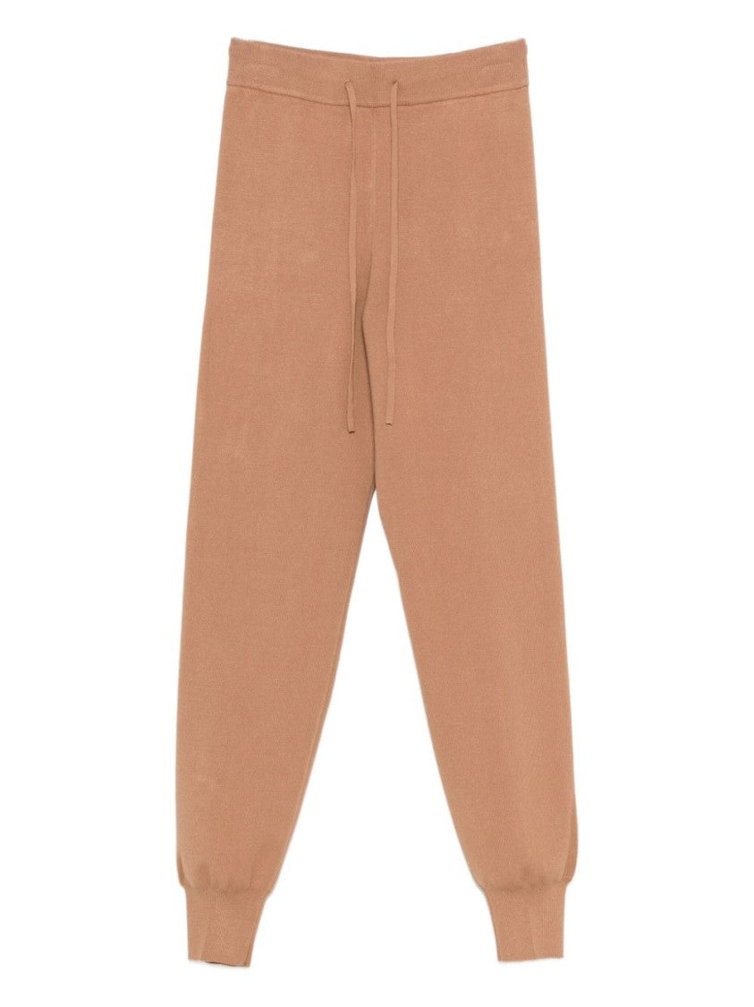 Twin-Set Relaxed Fit Trousers With Drawstring Waist