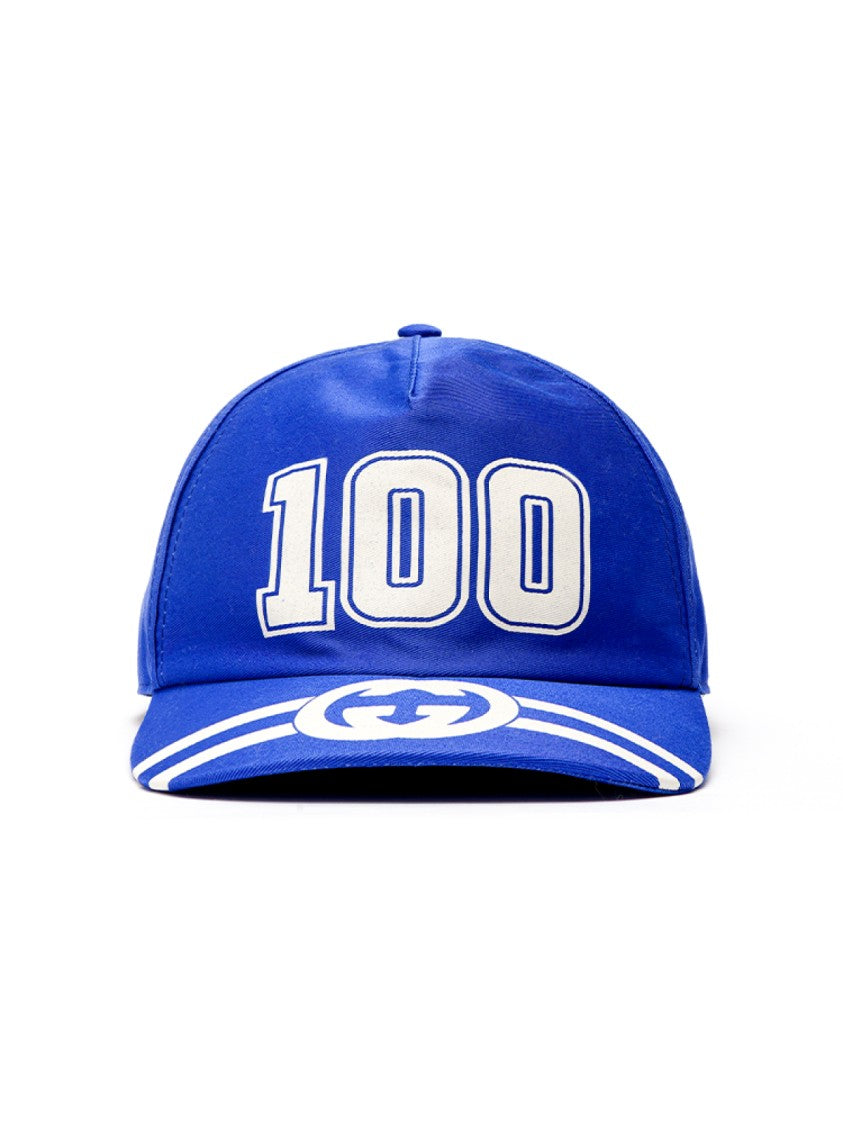 Gucci Gg Logo College Baseball Cap