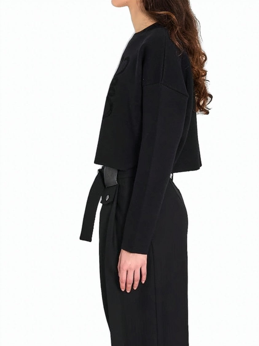 Loewe Relaxed Fit Black Sweater