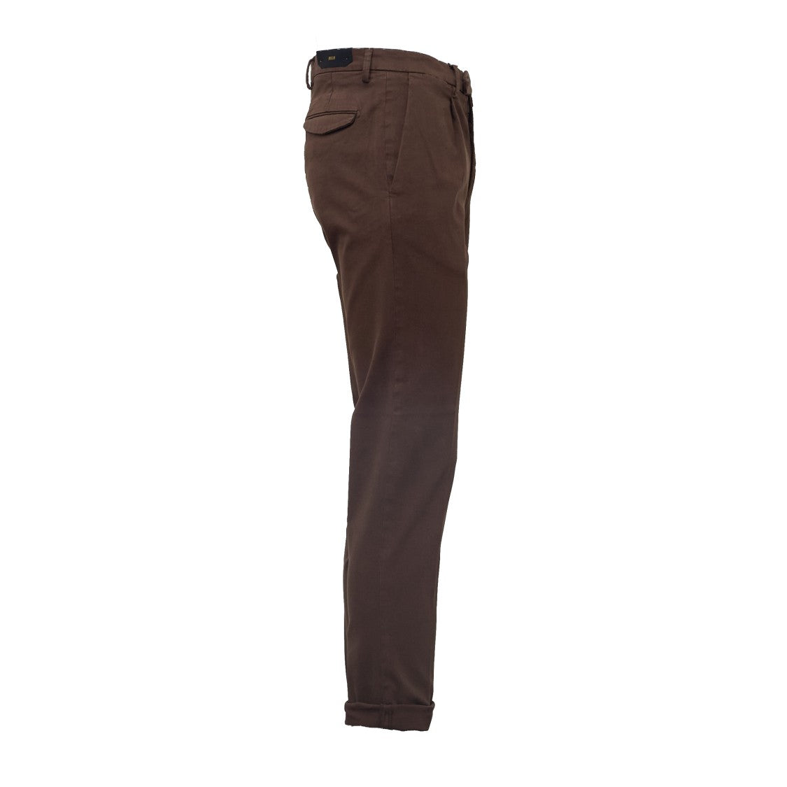 Briglia 1949 Slim-Fit Trousers With Front Pleats And Smooth Finish