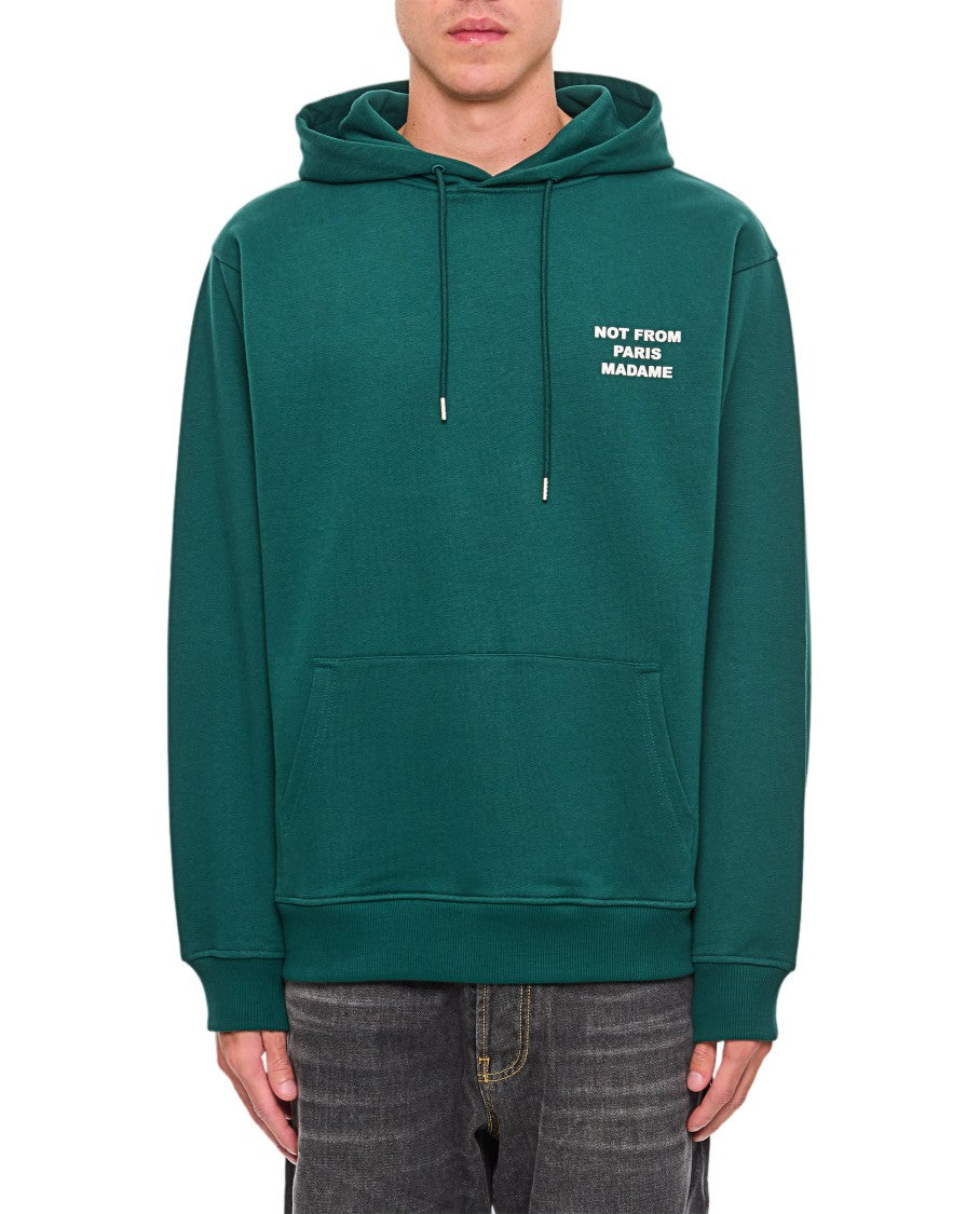 Drôle De Monsieur Green Le Hoodie Cotton Hoodie