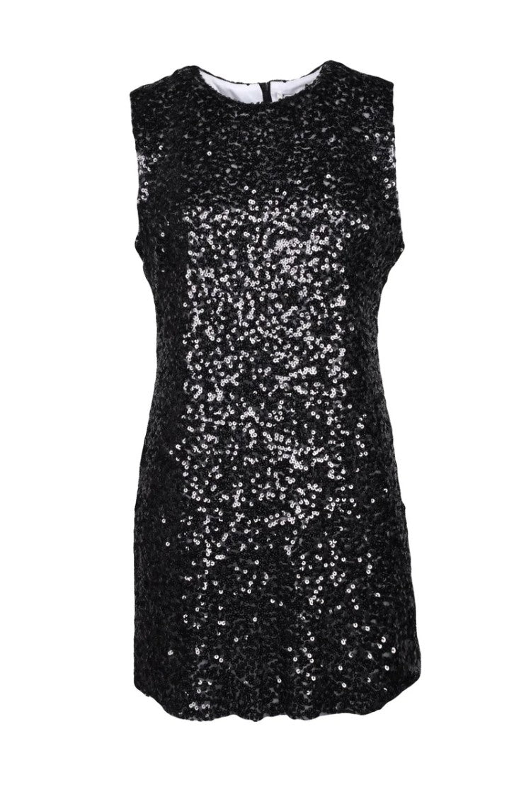Meimeij Sequin Sheath Dress - Black