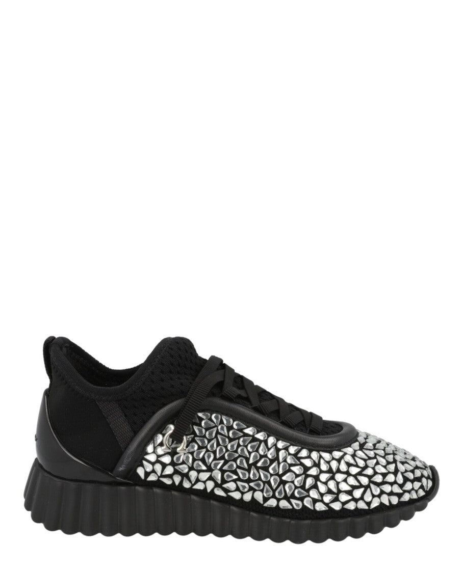 Ferragamo Crystal-Embellished Sneakers