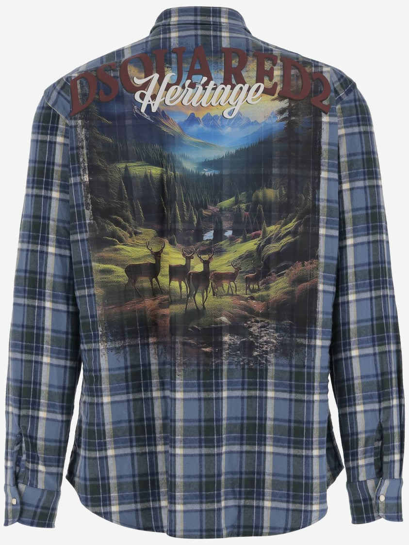 Dsquared2 Canadian Vintage Cotton Shirt