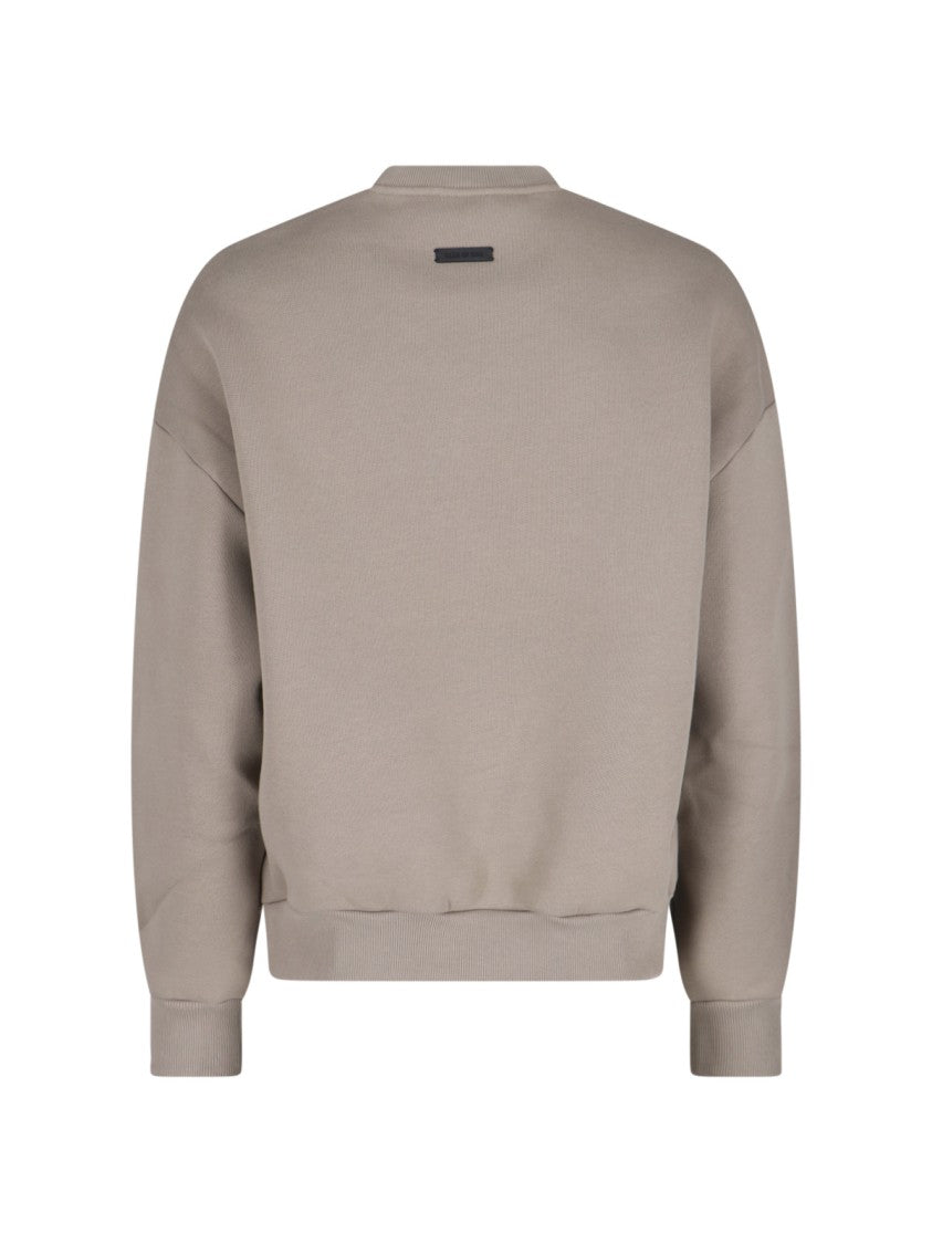Fear Of God Relaxed Fit Sweatshirt With Embossed Detail