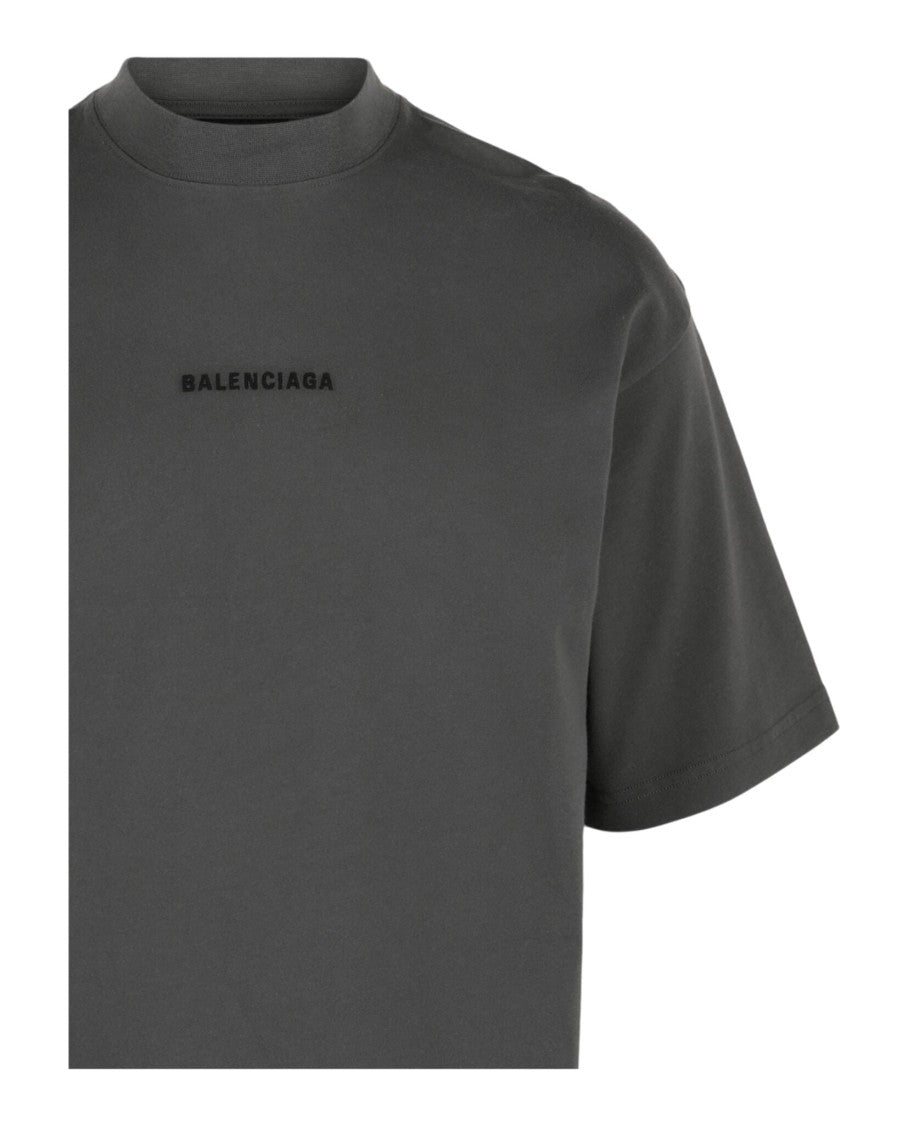 Balenciaga Embroidered Logo T-Shirt