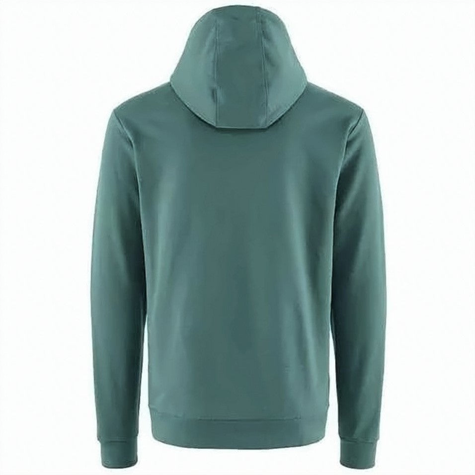 Klattermusen Muted Green Hooded Sweatshirt With Minimalistic Design